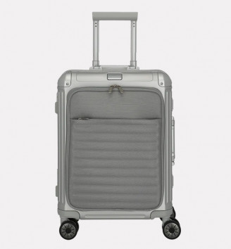 Maleta carry-on de aluminio con front access, NEXT