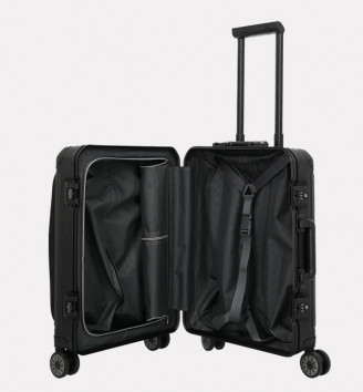 Maleta carry-on de aluminio con front access, NEXT