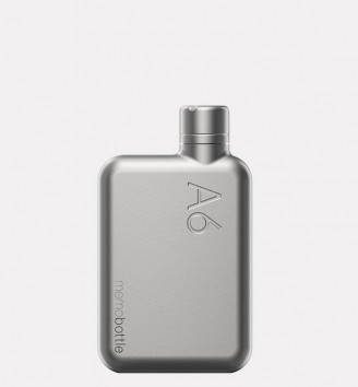 Botella A6-500ml, STAINLESS STEEL SATIN
