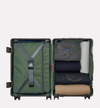 Maleta carry-on con Front access HYBRID
