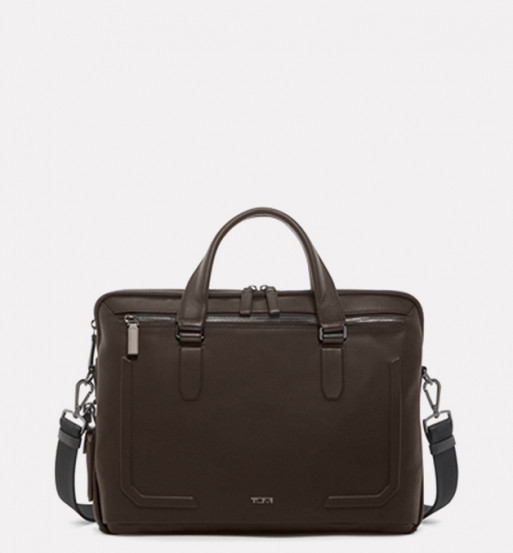 Maletín en piel slim Sycamore, HARRISON