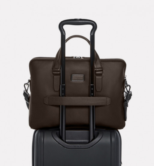 Maletín en piel slim Sycamore, HARRISON