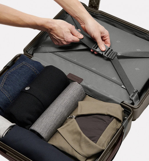 Maleta carry-on con Front access HYBRID