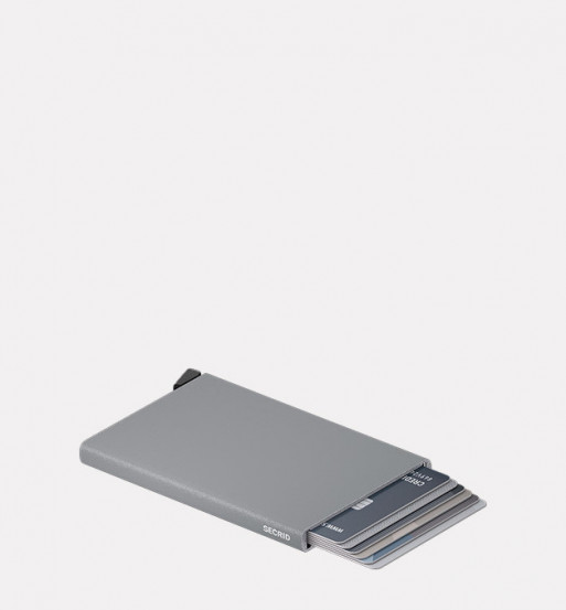 Cartera de aluminio con proteccion RFID y NFC con hasta 4-6 targetas, CARDPROTECTOR