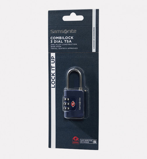 Candado COMBILOCK 3DIAL TSA, TA REVOLUTION