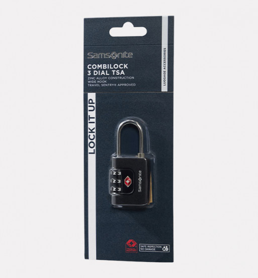 Candado COMBILOCK 3DIAL TSA, TA REVOLUTION