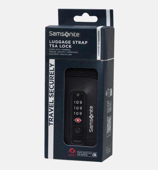 Cinta de equipaje con TSA, TA REVOLUTION