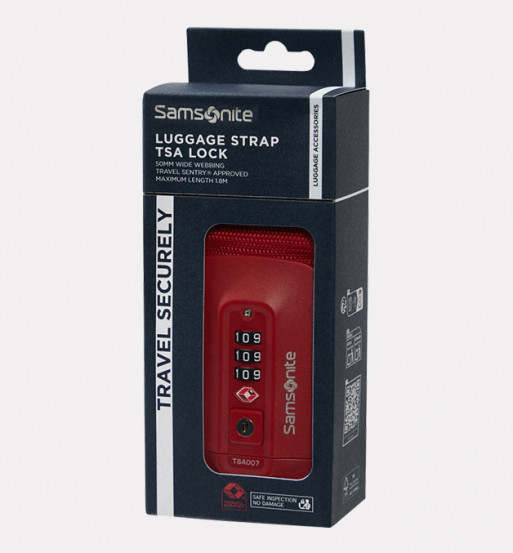 Cinta de equipaje con TSA, TA REVOLUTION