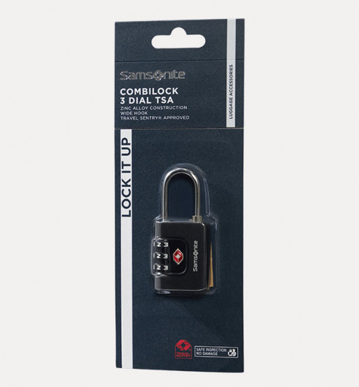 Candado COMBILOCK 3DIAL TSA, GLOBAL TA