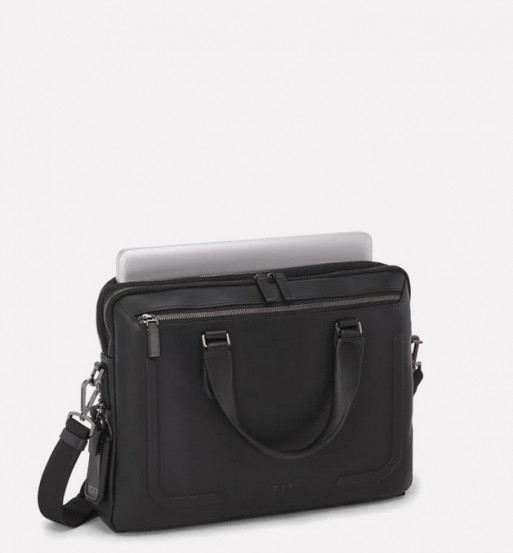 Maletín en piel slim Sycamore, HARRISON