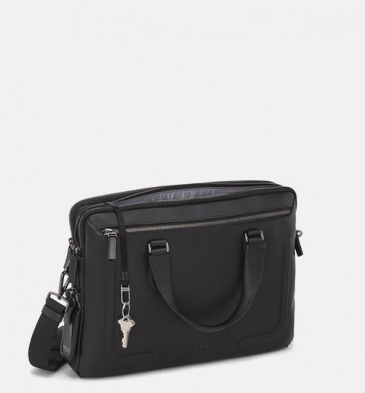 Maletín en piel slim Sycamore, HARRISON