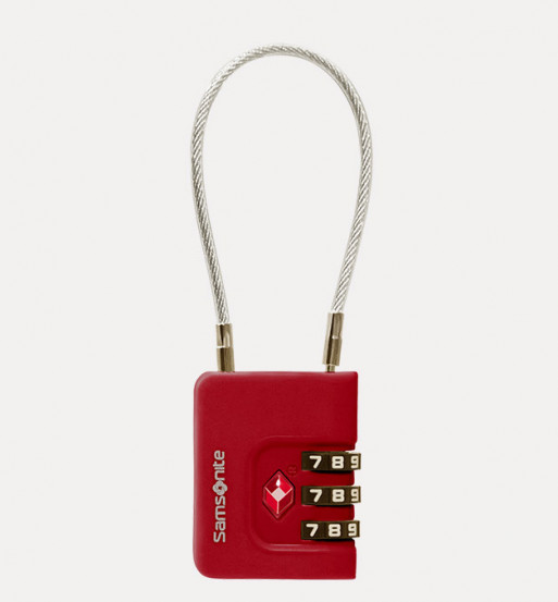 Candado CABLELOCK TSA DIAL, TA REVOLUTION