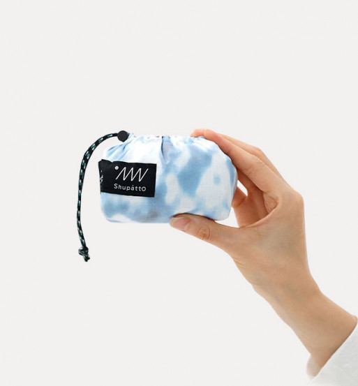 Bolsa Plegable Grande con cierre de cremallera, de SHUPATTO