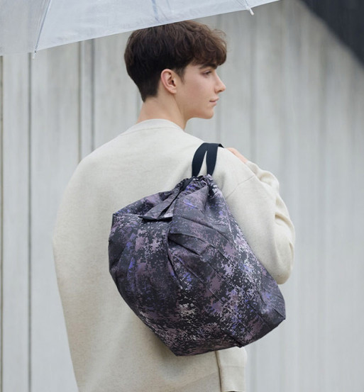 Bolsa Plegable Grande con cierre de cremallera, de SHUPATTO