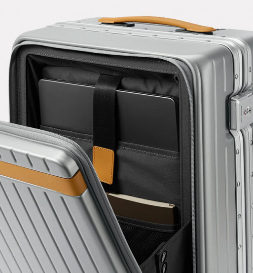 Maleta carry-on con Front access HYBRID