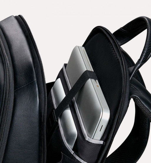 Mochila Diaria compacta en Piel 14.1, PRO-DLX LEATHER