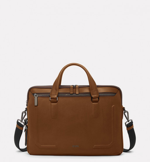 Maletín en piel slim Sycamore, HARRISON