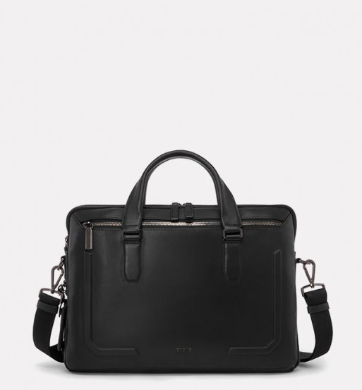 Maletín en piel slim Sycamore, HARRISON