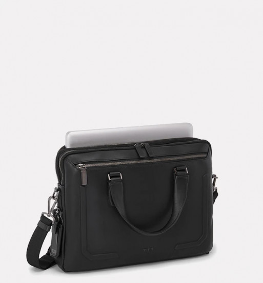 Maletín en piel slim Sycamore, HARRISON