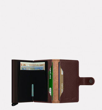 Cartera VEGETABLE TANNED, MINIWALLET