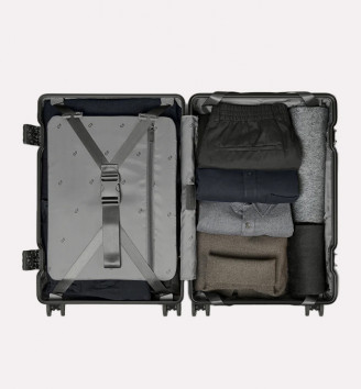 Maleta carry-on con Front access HYBRID