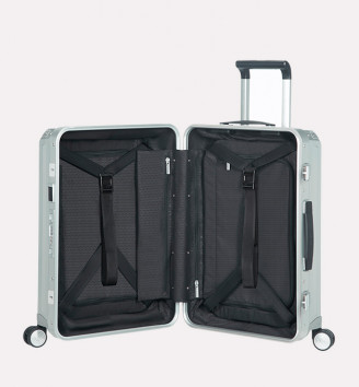 Maleta carry-on 55 cm, LITE-BOX ALU