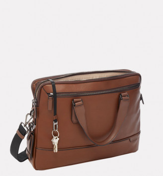 Maletín en piel slim Sycamore, HARRISON
